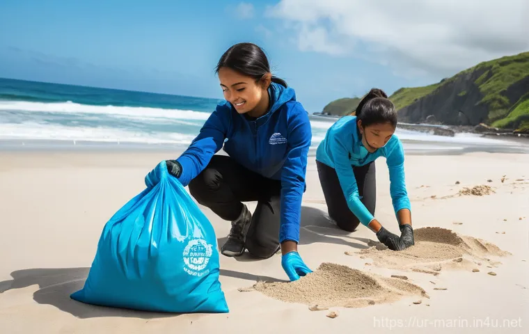 해양학 온라인 강의 - **"The Ocean Learner's Sanctuary"**
    A photorealistic image of a young adult, approximately 20-25...