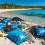 Home 18 해양학 국제 연구소 - **Prompt: Collective Action for a Cleaner Ocean**
"A visually striking and hopeful image of ocea...